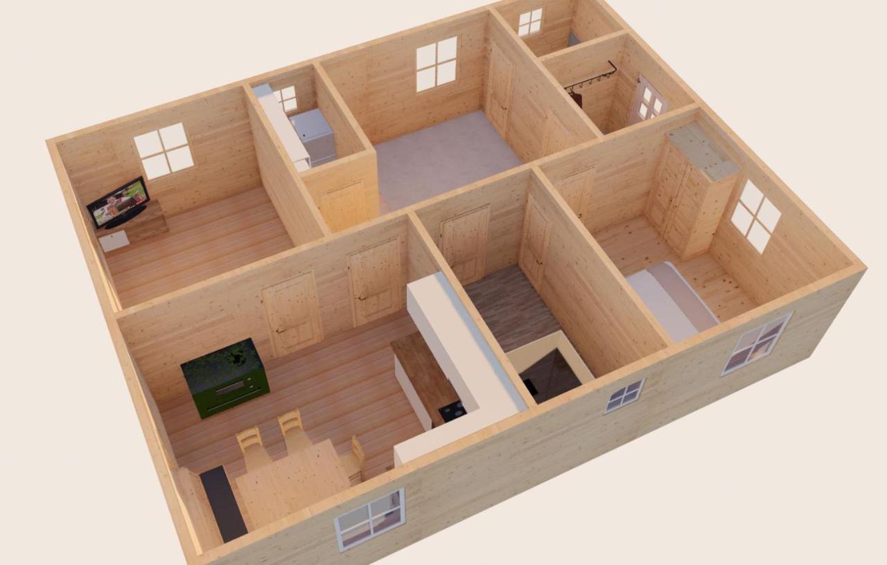 שלאדמינג Ferienhaus Untergladner מראה חיצוני תמונה